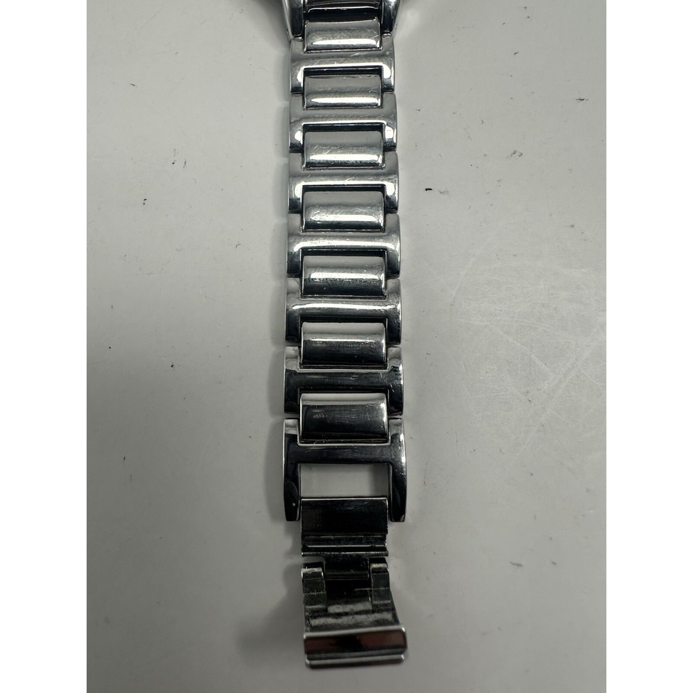 Anne Klein Diamond AK/2491 Ladies Watch New Battery 28MM 7.5" Silver Tone C96 - Picture 5 of 12